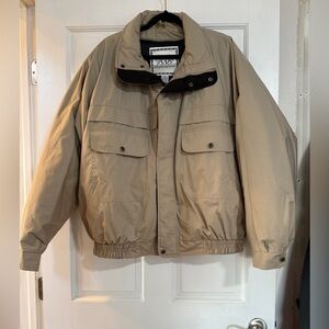 Munsingwear 1886 Men's Double Zip Jacket in Tan